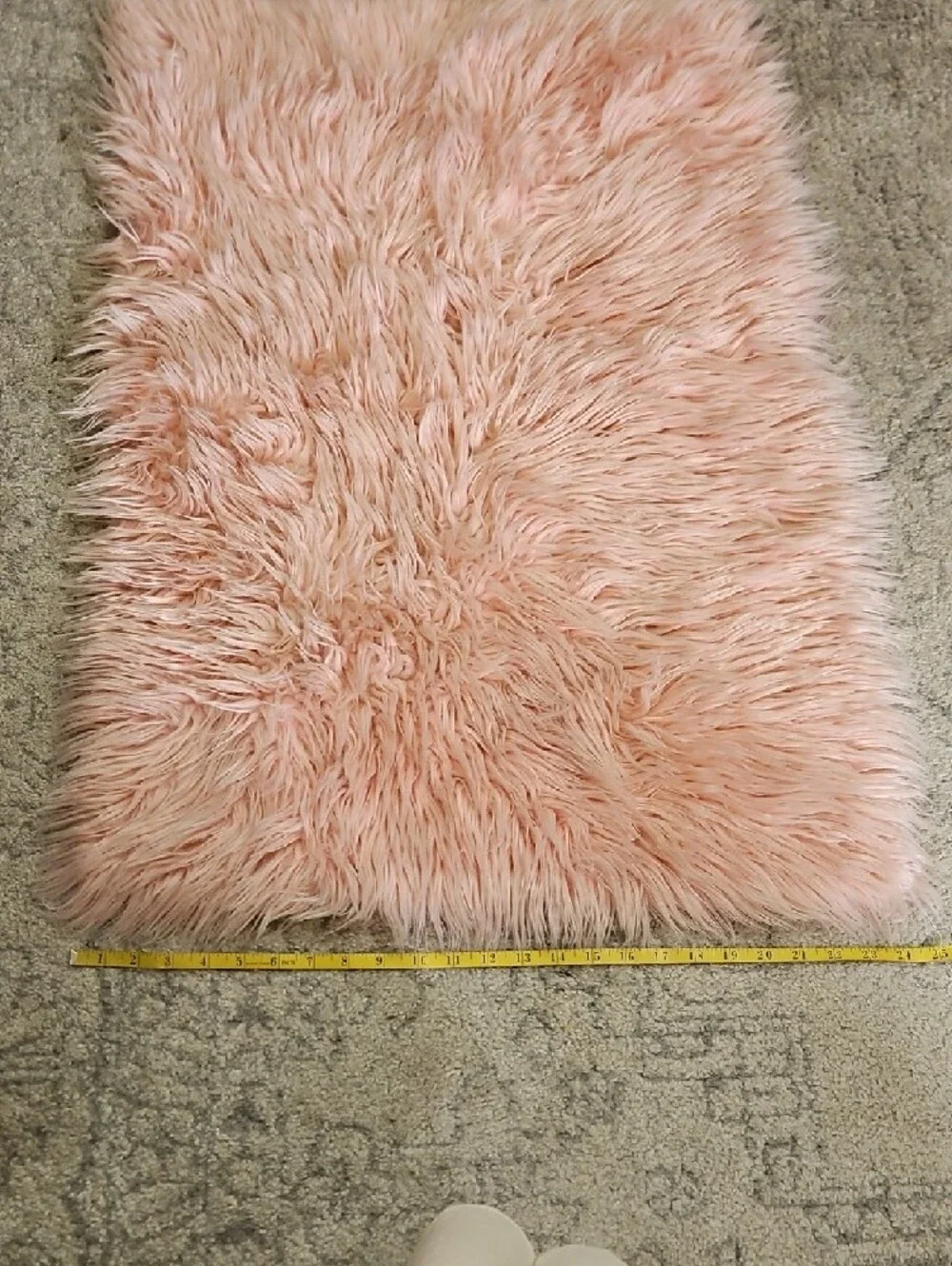 Safavieh Faux Sheep Skin Rug - Blush Pink